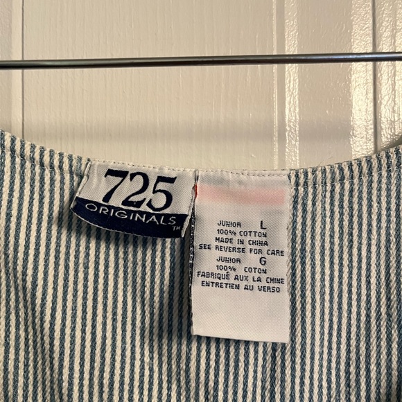 Light Denim Overall Dress - oversized - Picture 2 of 5